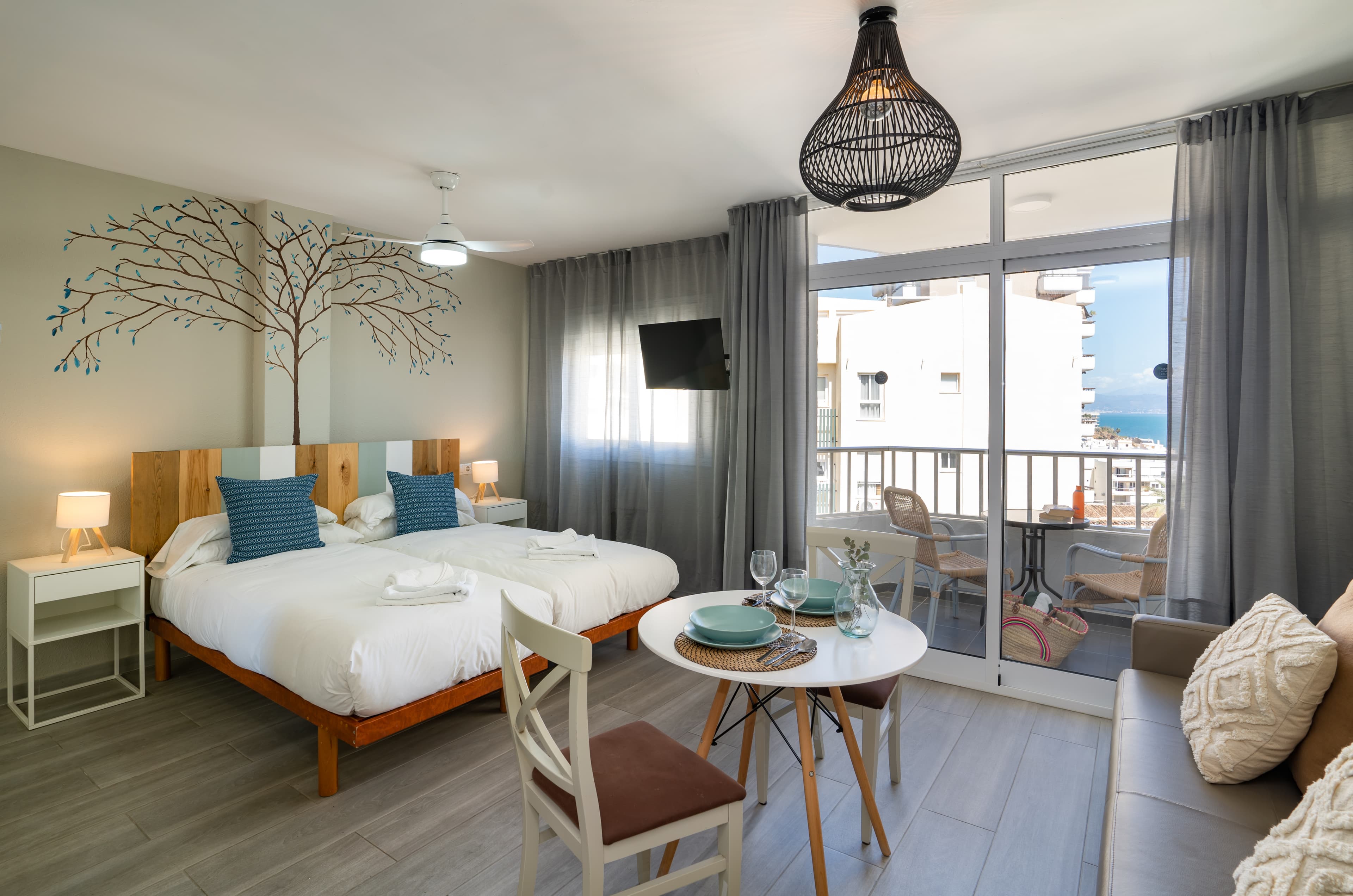 Estudio Balcón Vista al Mar