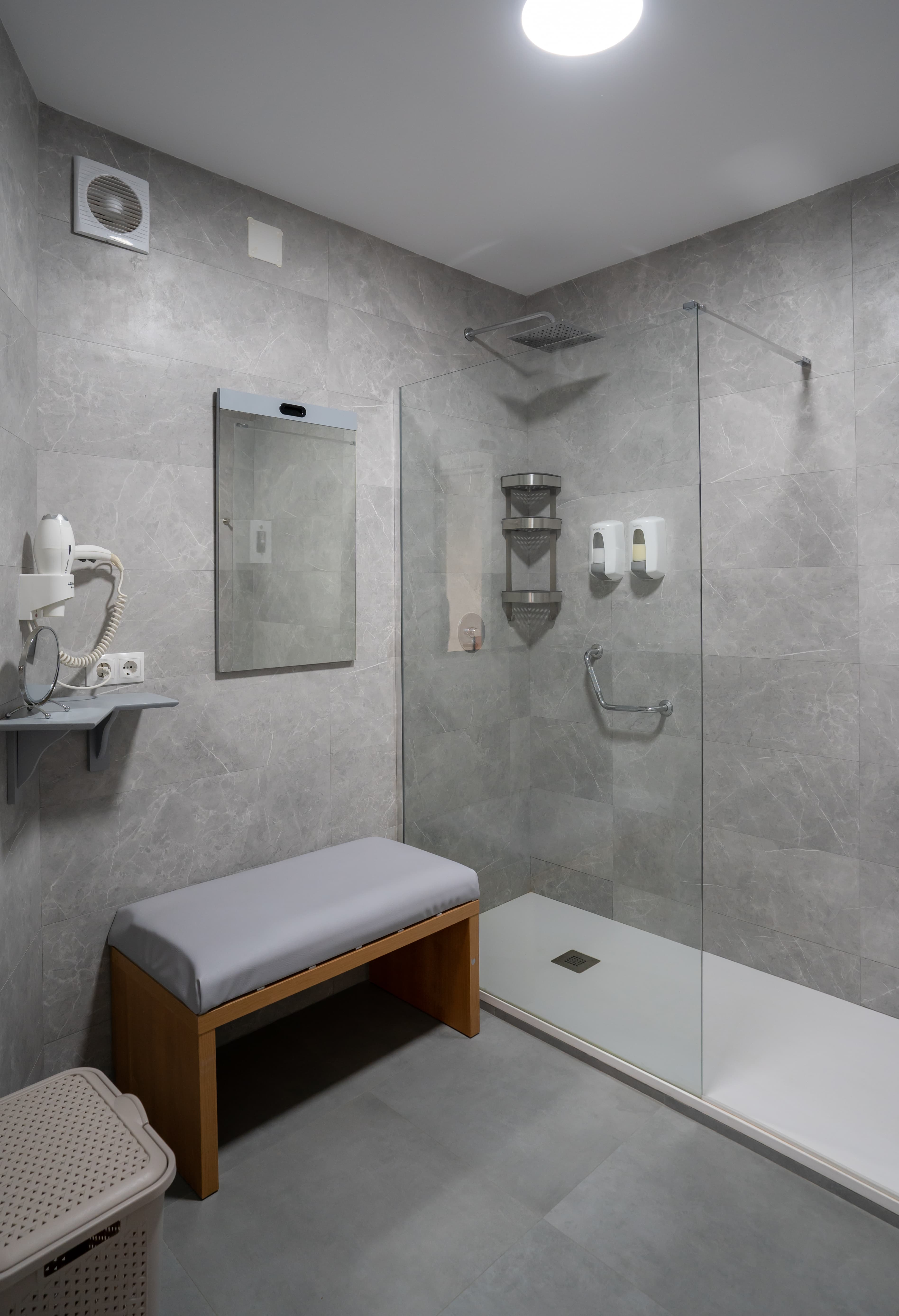 Shower & Changing Room